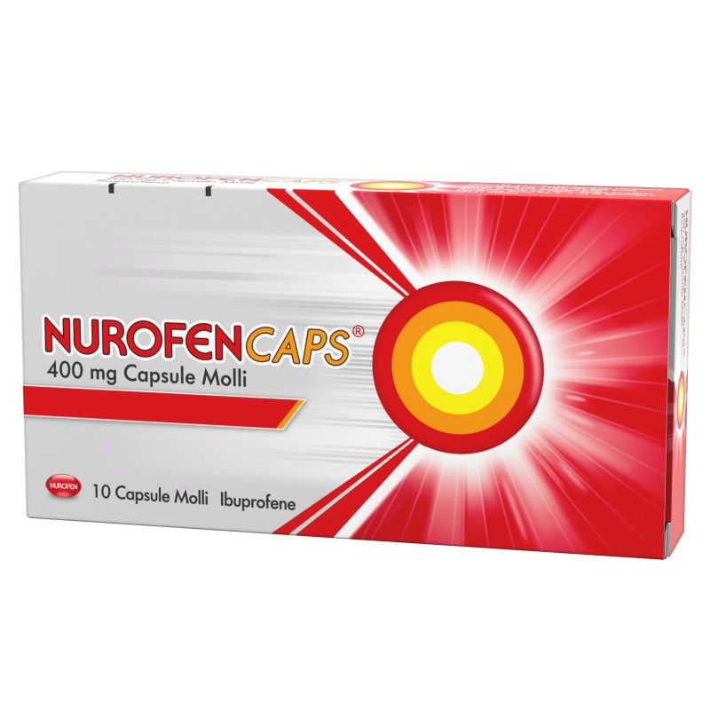 Reckitt Benckiser H. Nurofencaps 400 Mg Capsule Molli Ibuprofene