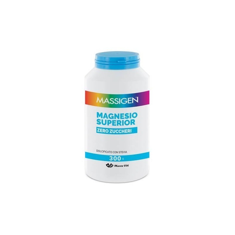 Marco Viti Farmaceutici Massigen Magnesio Superior Zero Zuccheri 300 G