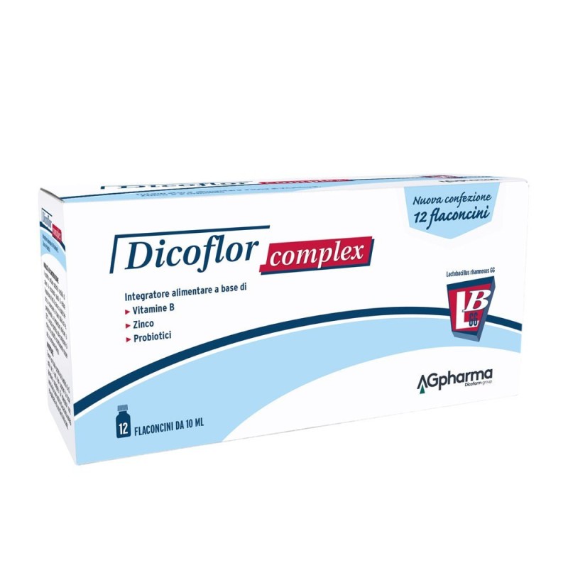 Ag Pharma Dicoflor Complex 12 Flaconcini Da 10 Ml