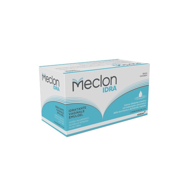 Alfasigma Meclon Idra Emulgel Idratante Vaginale 7 Monodose X 5 Ml