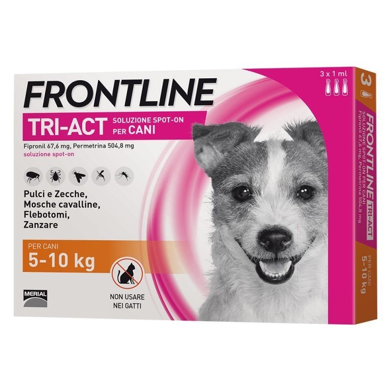 Boehringer Ing. Anim. H. It. Frontline Tri-act Soluzione Spot-on Per Cani Di 5-10 Kg