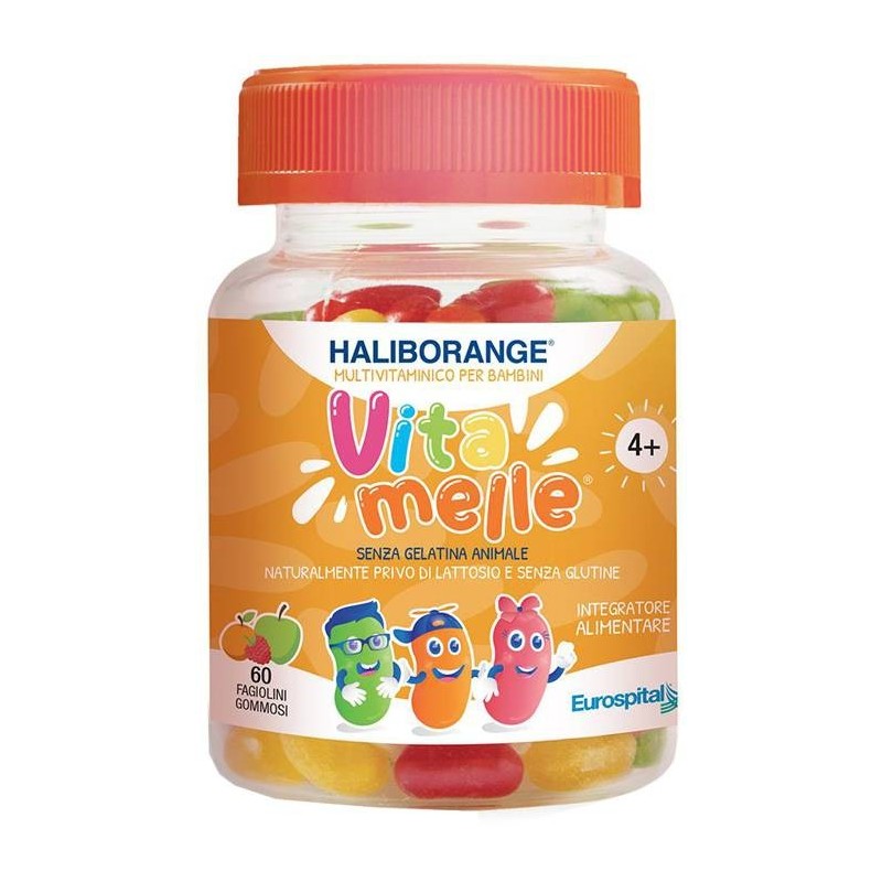 Eurospital Haliborange Vitamelle 60 Jelly Beans Da 1,44 G