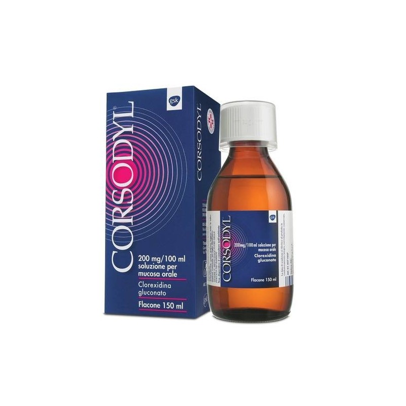 Haleon Italy Corsodyl 2 Mg/ml Soluzione Per Mucosa Orale Clorexidina Gluconato