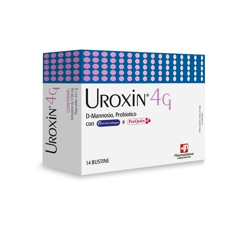 Pharmasuisse Laboratories Uroxin 4g 14 Bustine