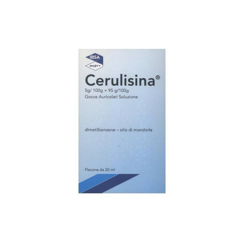 CERULISINA*gtt oto 20 ml 4,6 g/100 ml + 87 g/100 ml