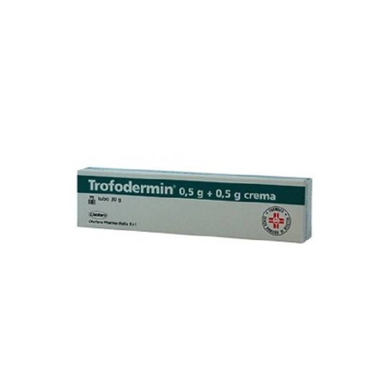 Sit Laboratorio Farmac. Trofodermin 500 Mg/100 G + 500 Mg/100 G Crema Clostebol Acetato + Neomicina Solfato