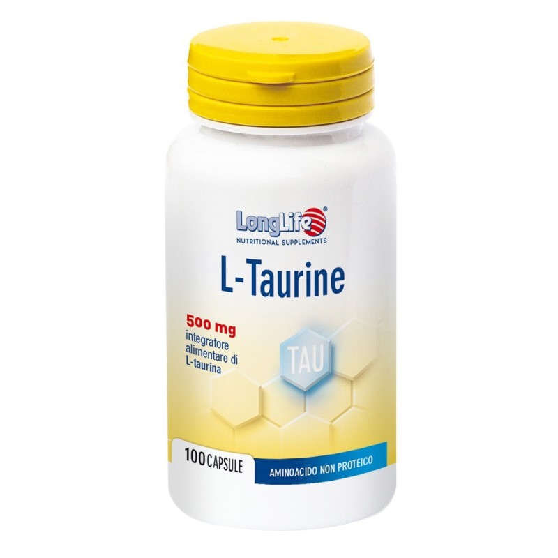Longlife L-taurine 500 Mg 100 Capsule
