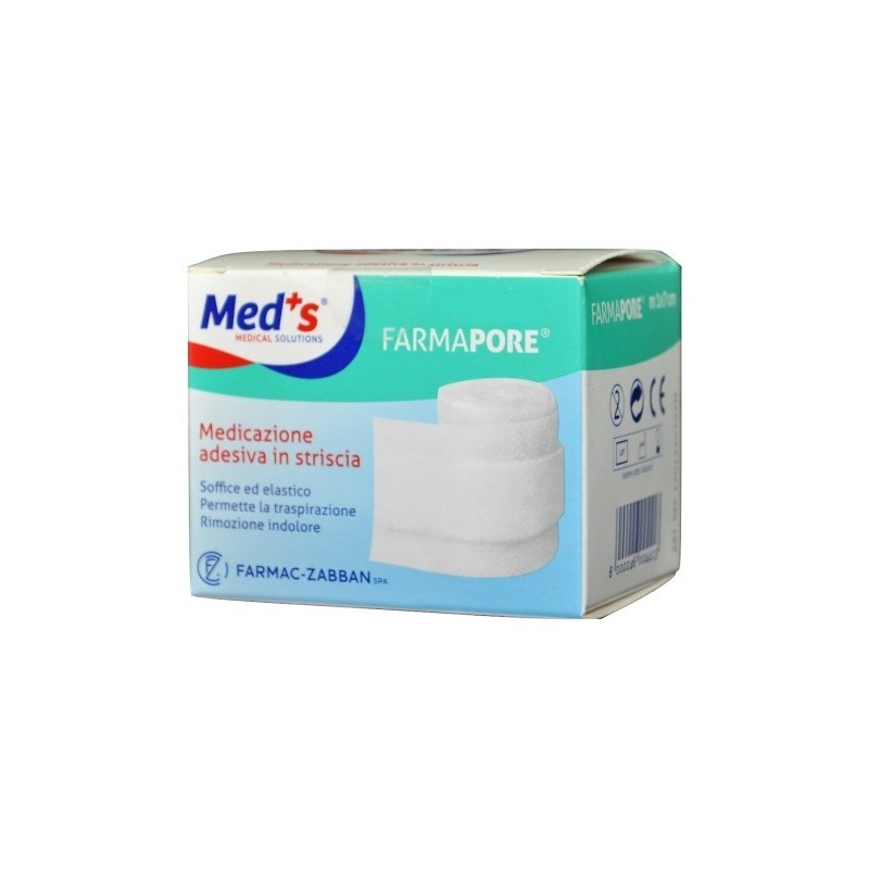 Farmac-zabban Medicazione Adesiva Meds 1mx4cm