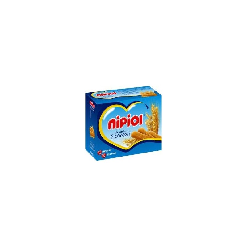 Nipiol Biscottini 6 Cereali 800 G