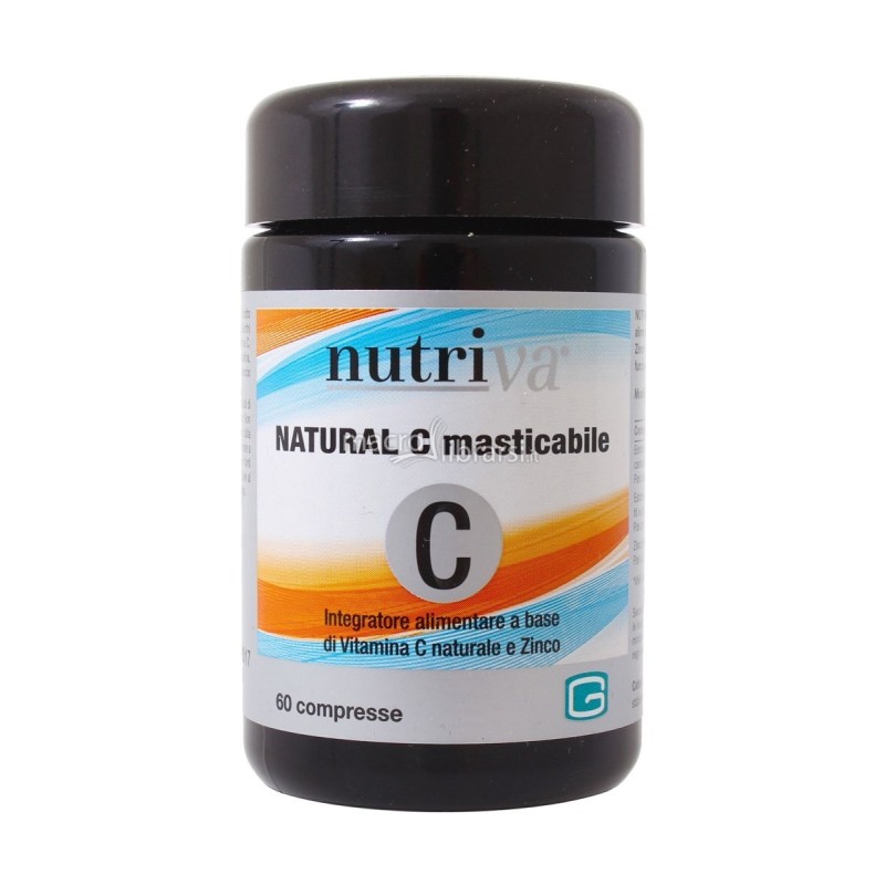 Giuriati Group Nutriva Natural C 60 Compresse Masticabili