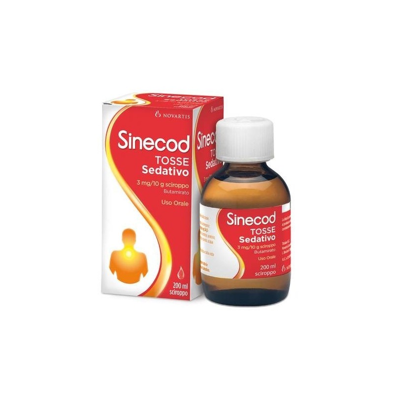 Haleon Italy Sinecod Tosse Sedativo 2 Mg/ml Gocce Orali, Soluzionesinecod Tosse Sedativo 3 Mg/10 G Sciroppo Sinecod Tosse Sedati