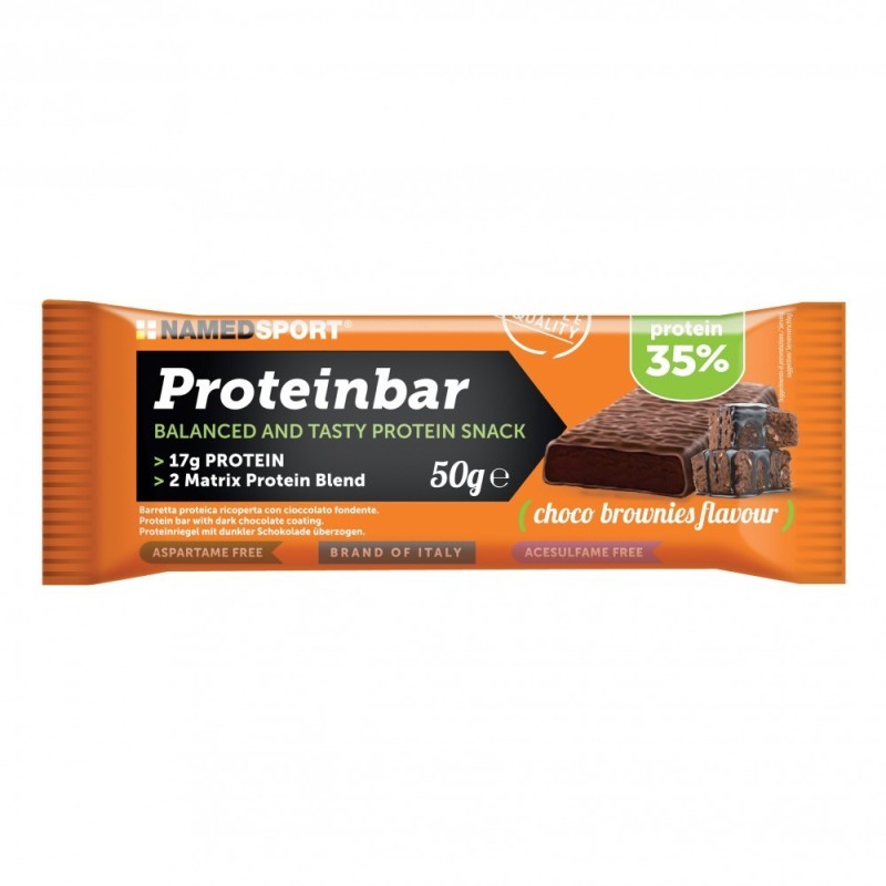 Namedsport Proteinbar Choco Brownie Barretta 50 G