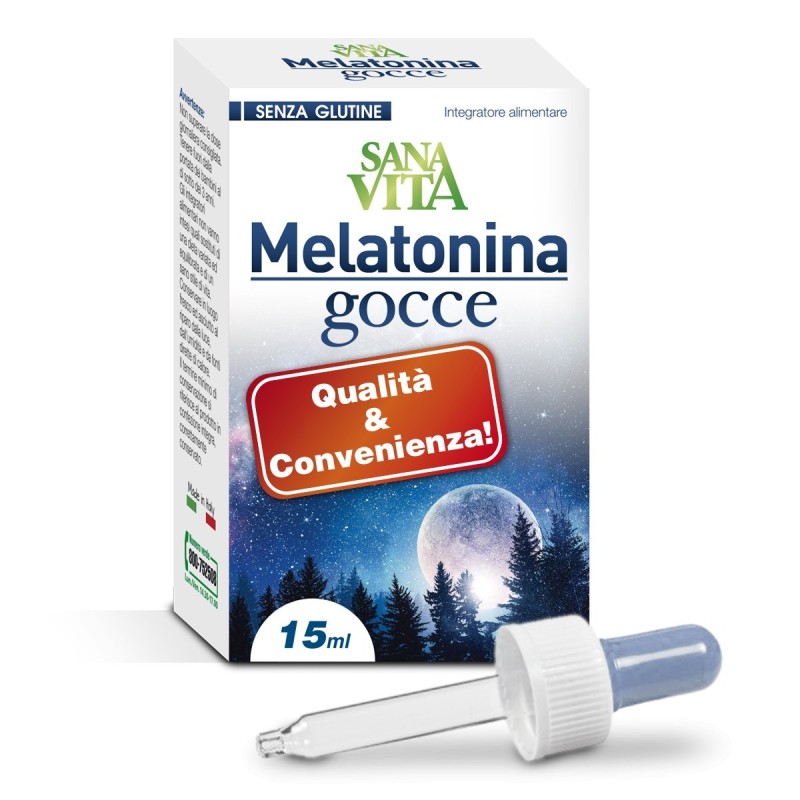 Paladin Pharma Sanavita Melatonina Gocce 15 Ml