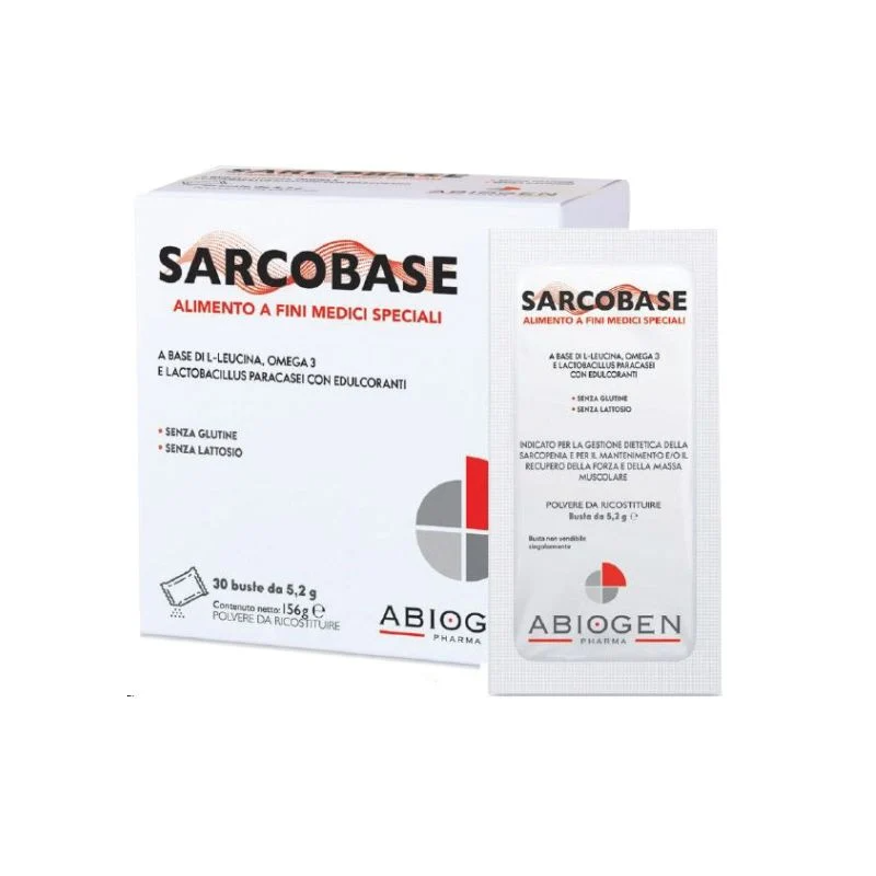 Abiogen Pharma Sarcobase 30 Bustine
