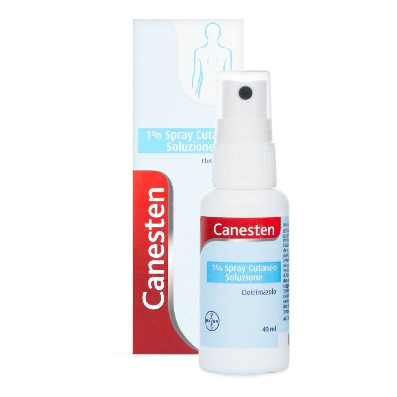 Bayer Canesten 1% Spray Cutaneo, Soluzione Clotrimazolo