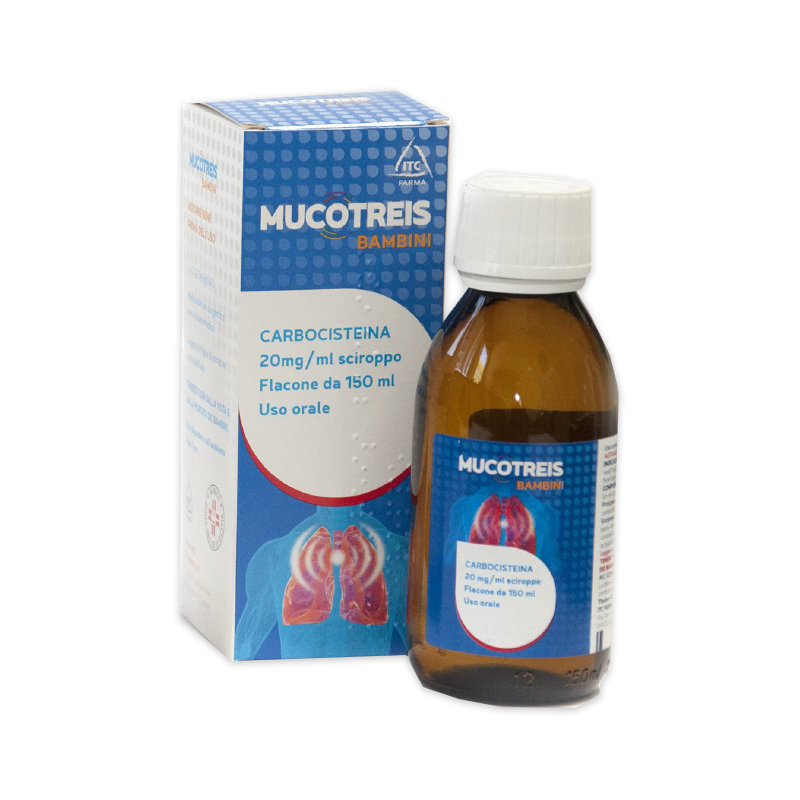 Itc Farma Mucotreis 20 Mg/ml Sciroppo Bambini  Carbocisteina