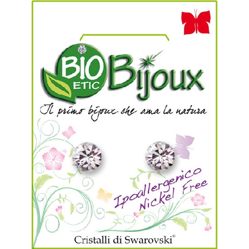 Bioetic Bijoux Orecchino Xirius 6,2mm Crystal