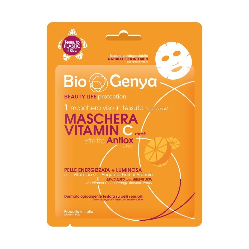 Biogenya Maschera Mono Vitamin C Effetto Antiox