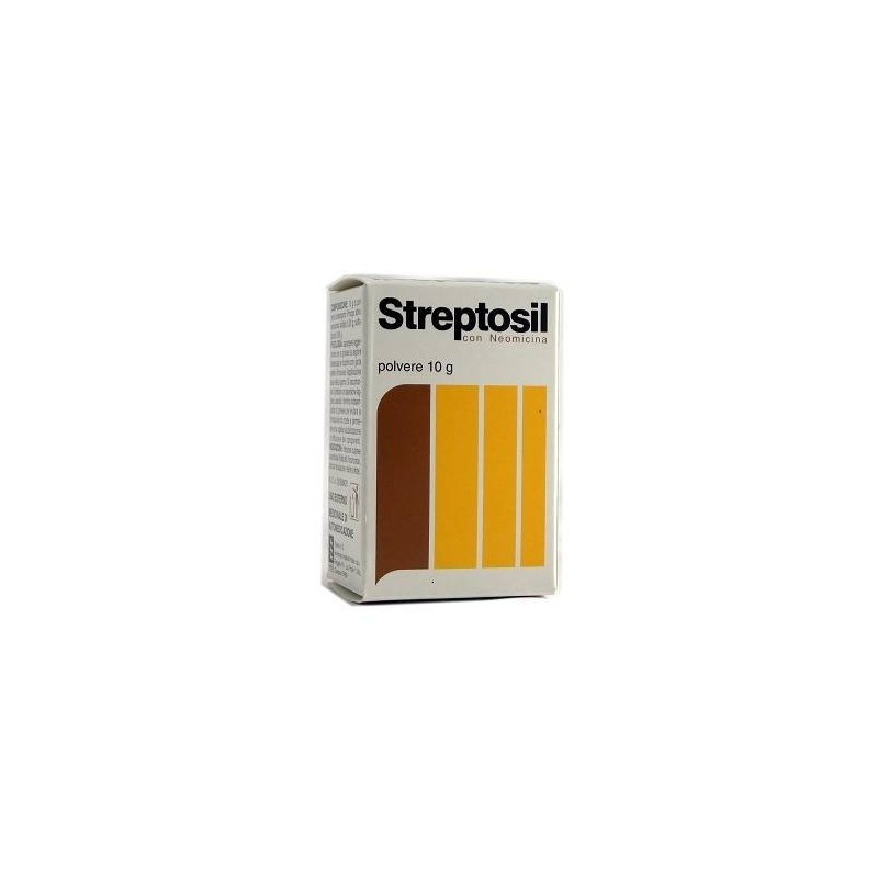 Cheplapharm Arzneimittel Gmbh Streptosil Con Neomicina 99,5% + 0,5% Polvere Cutanea Streptosil Con Neomicina 2% + 0,5% Unguento 