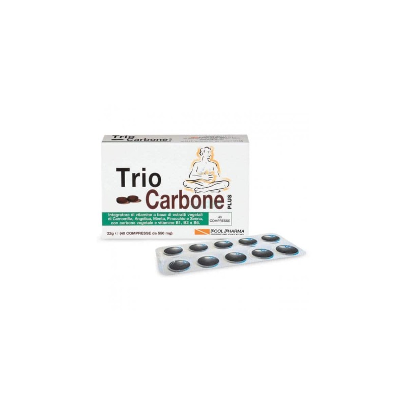 Pool Pharma Triocarbone Plus 40 Compresse