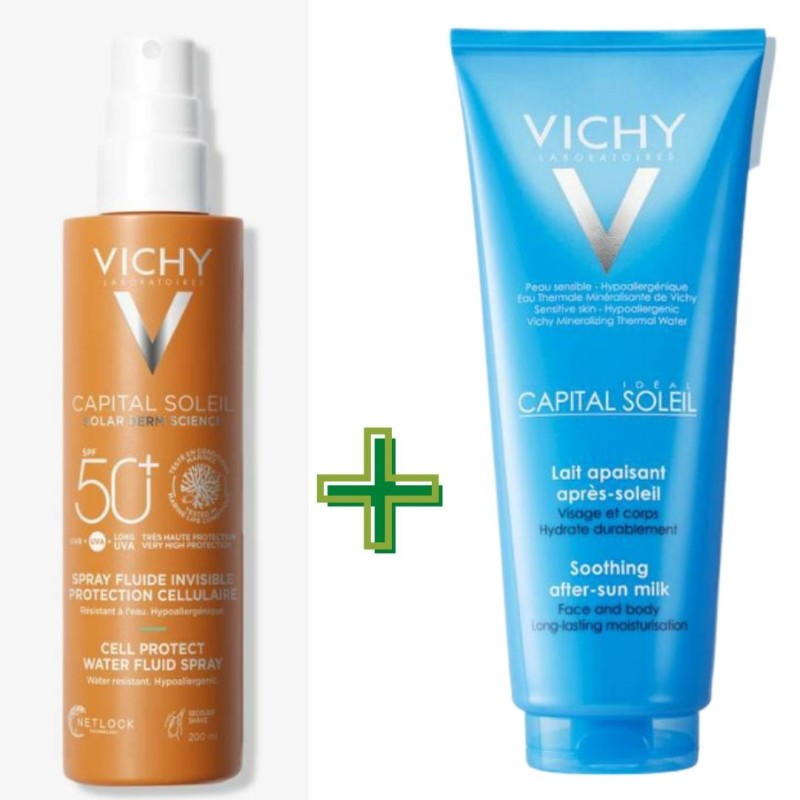 Vichy Cell Protect Spf50 200 Ml + Doposole 100 Ml