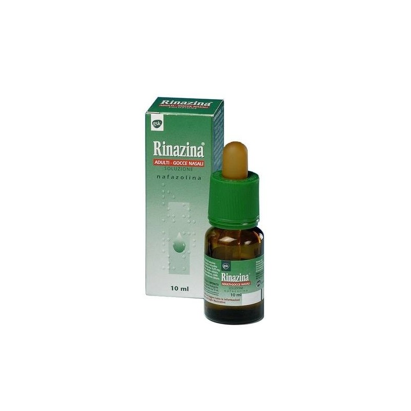 Haleon Italy Rinazina 1 Mg/ml Gocce Nasali, Soluzione Nafazolina
