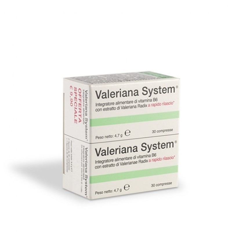 Sanifarma Valeriana System 30 Compresse + 30 Compresse