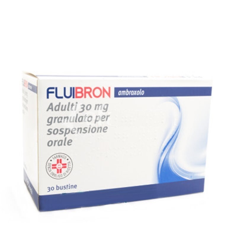 Chiesi Farmaceutici Fluibron 15 Mg/5 Ml Sciroppo Fluibron Adulti 30 Mg Granulato Per Sospensione Orale Ambroxolo Cloridrato