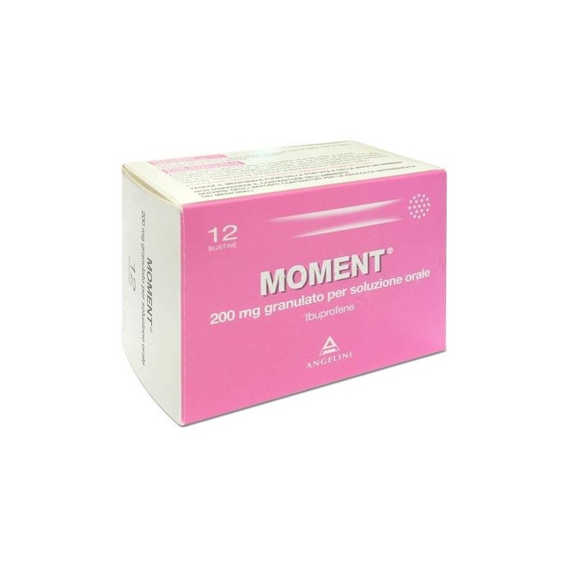 Angelini Pharma Moment 200 Mg Granulato Per Soluzione Orale Ibuprofene