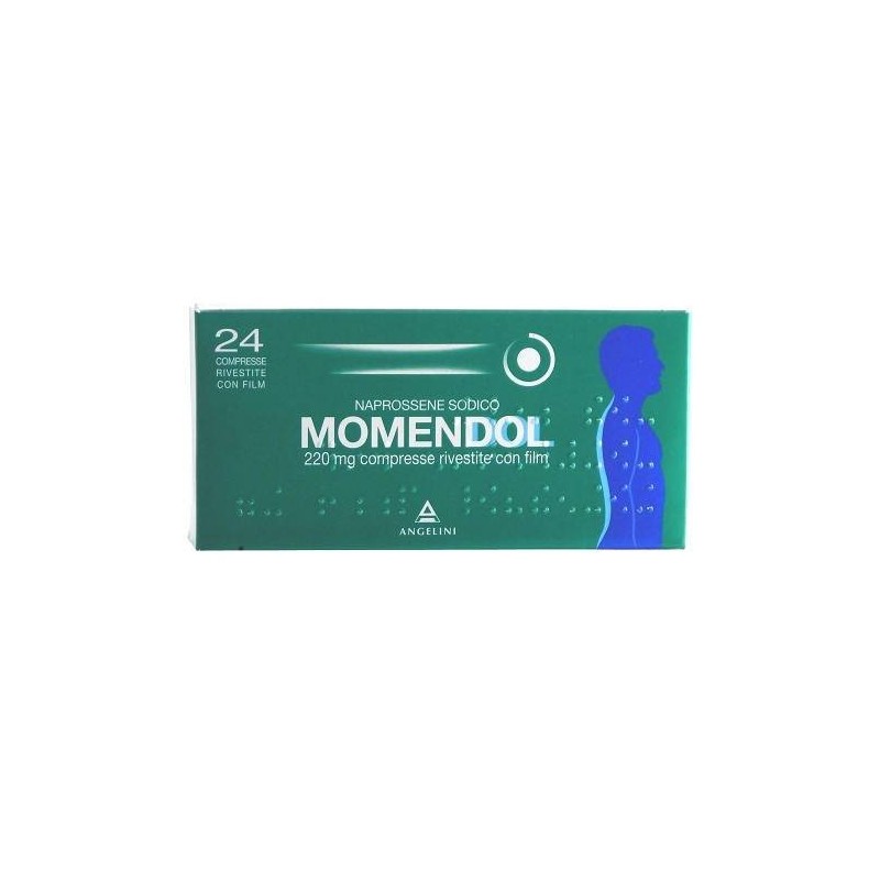 Angelini Pharma Momendol 220 Mg Compresse Rivestite Con Film Naprossene Sodico