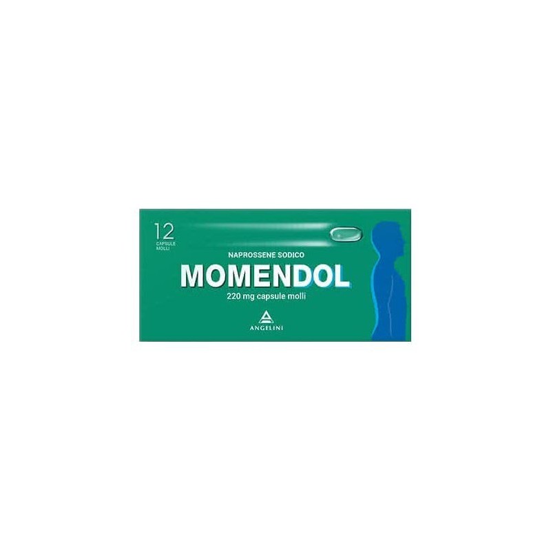 Angelini Pharma Momendol 220 Mg Capsule Molli Naprossene Sodico