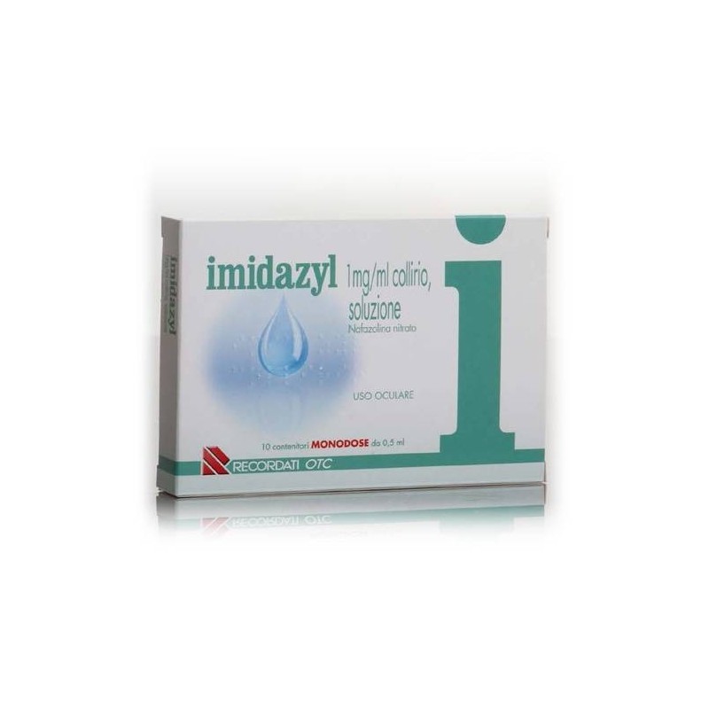 Recordati Imidazyl 1 Mg/ml Collirio, Soluzione Nafazolina Nitrato