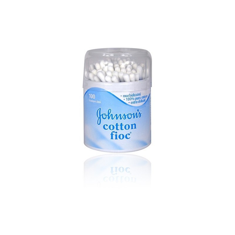 Johnson & Johnson Johnsons Baby Cotton Fioc 100 Pezzi