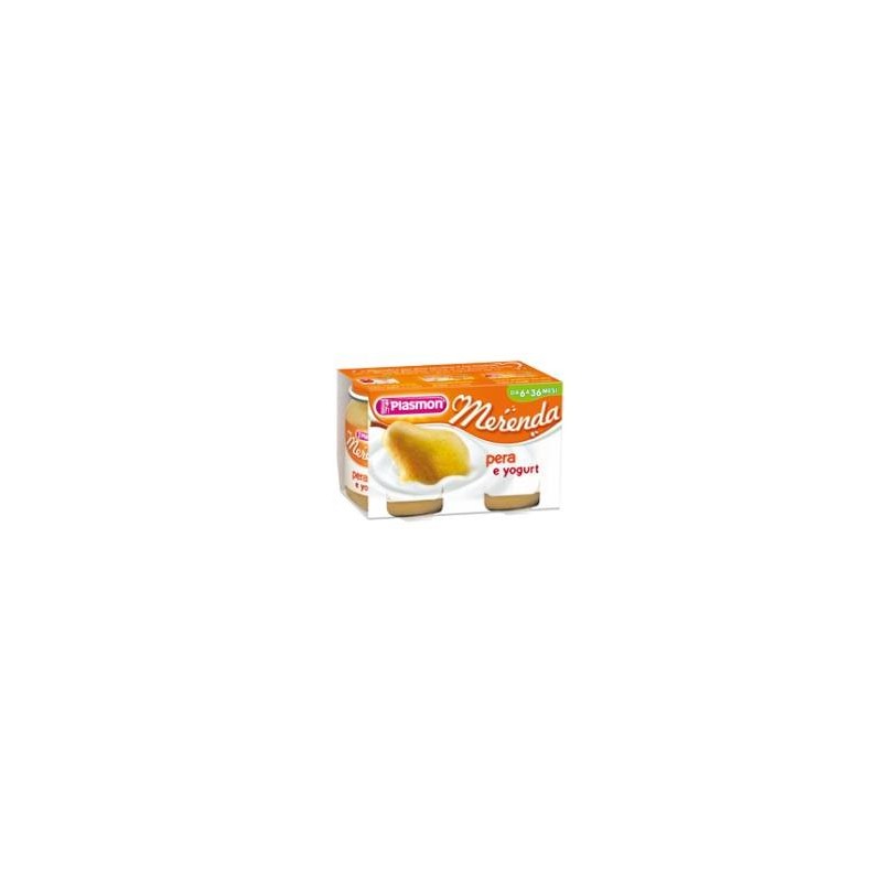 Plasmon Omogeneizzato Yogurt Pera 120 G X 2 Pezzi