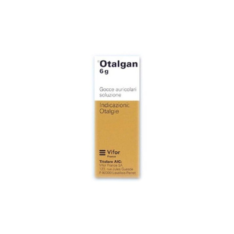 Swiss Pharma Gmbh Otalgan 1% + 5% Gocce Auricolari, Soluzione Antalgico Ed Antinfiammatorio Nelle Affezioni Dell'orecchio