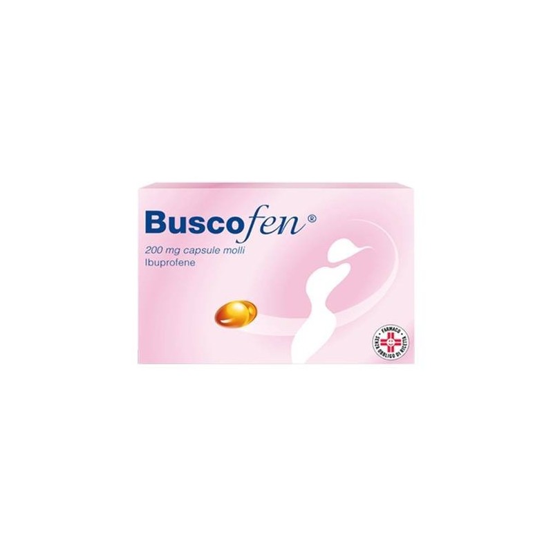 Opella Healthcare Italy Buscofen 200 Mg Capsule Molli Ibuprofene