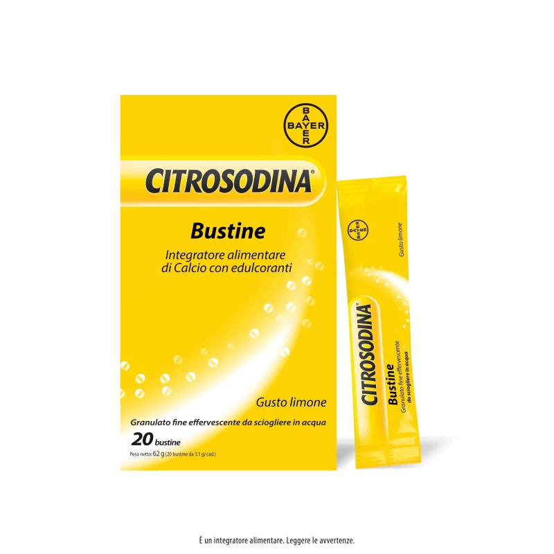 Bayer Citrosodina 20 Bustine Granulato Effervescente