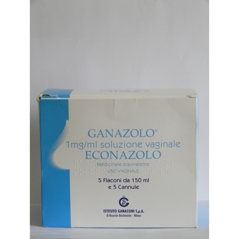 Ist. Ganassini Ganazolo 1 Mg/ml Soluzione Vaginale Econazolo Medicinale Equivalente