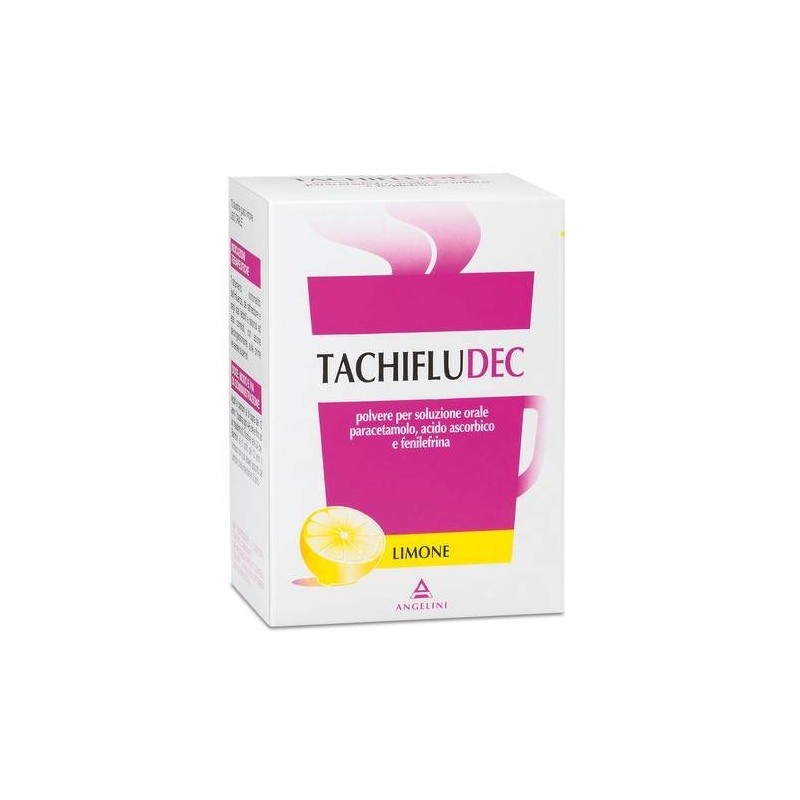 Angelini Pharma Tachifludec Polvere Per Soluzione Orale Gusto Limone Tachifludec Polvere Per Soluzione Orale Gusto Limone E Miel