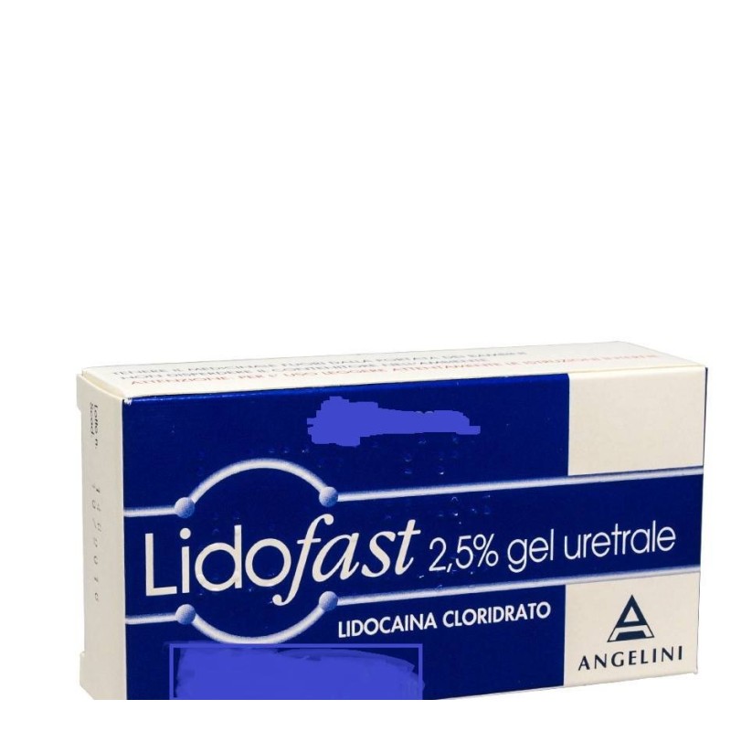 Angelini Lidofast 25 Mg/g Gel Uretrale Lidofast 10 Mg/g Gel Lidocaina Cloridrato
