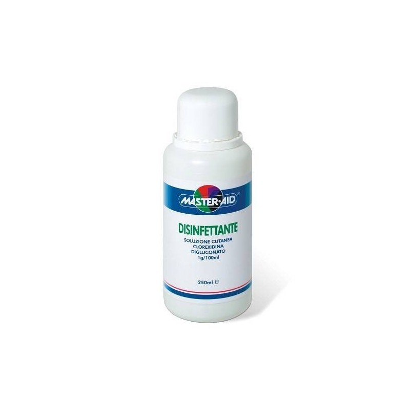 Pietrasanta Pharma Master-aid Disinfettante 1g/100ml Soluzione Cutanea Clorexidina Digluconato
