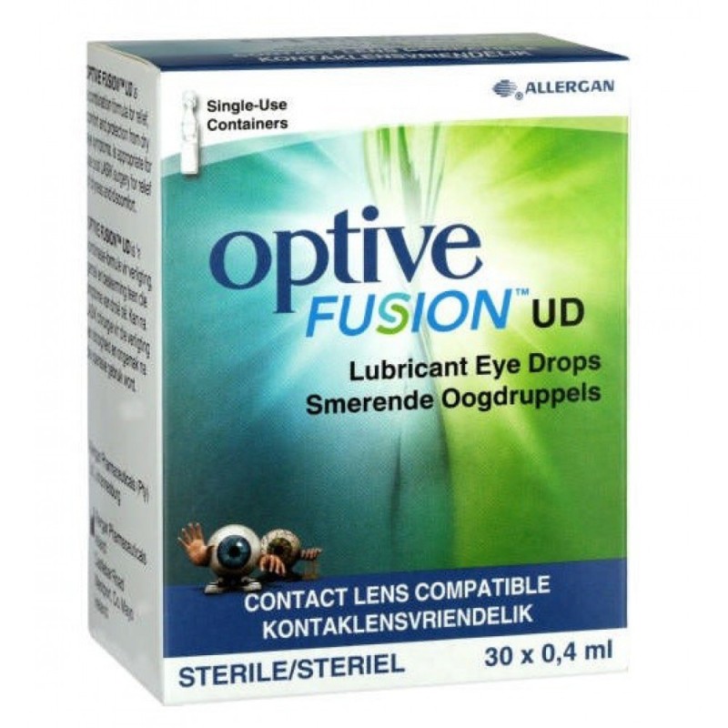 Abbvie Optive Fusion Ud Soluzione Oftalmica Sterile 30 Flaconcini Monodose 0,4 Ml