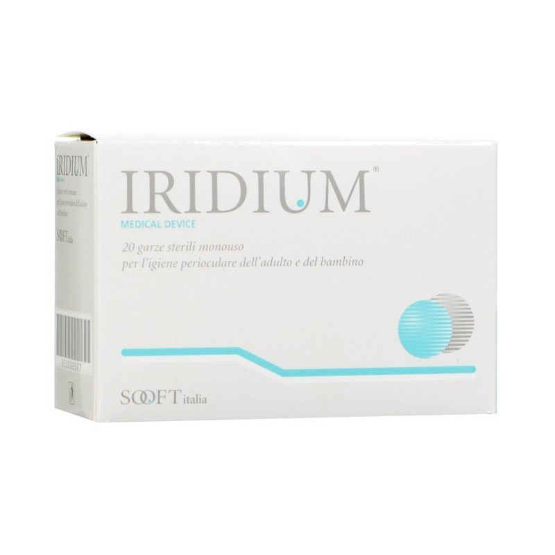 Fidia Farmaceutici Iridium Garza Oculare Medicata In Tessuto Non Tessuto 20 Pezzi